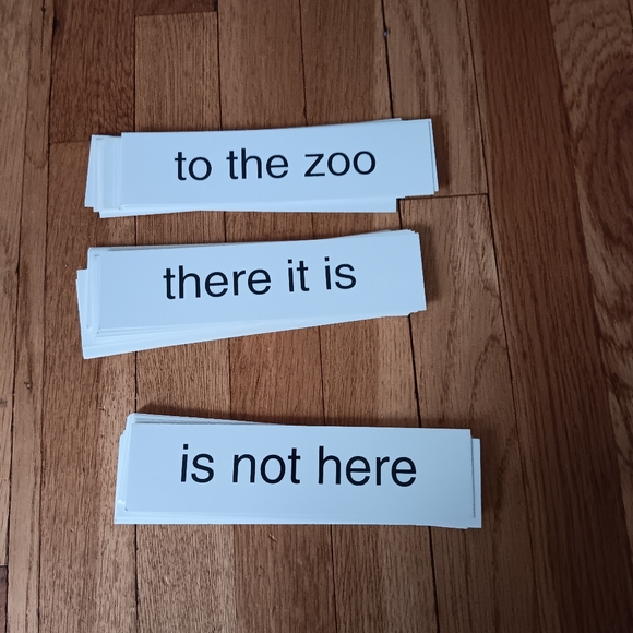 Sight-Word Phrases Flashcards - Picture 4 of 5